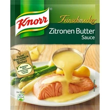 seven (7) Bags Knorr Gourmet Lemon Butter Sauce /  Zitronen Butter Sauce New