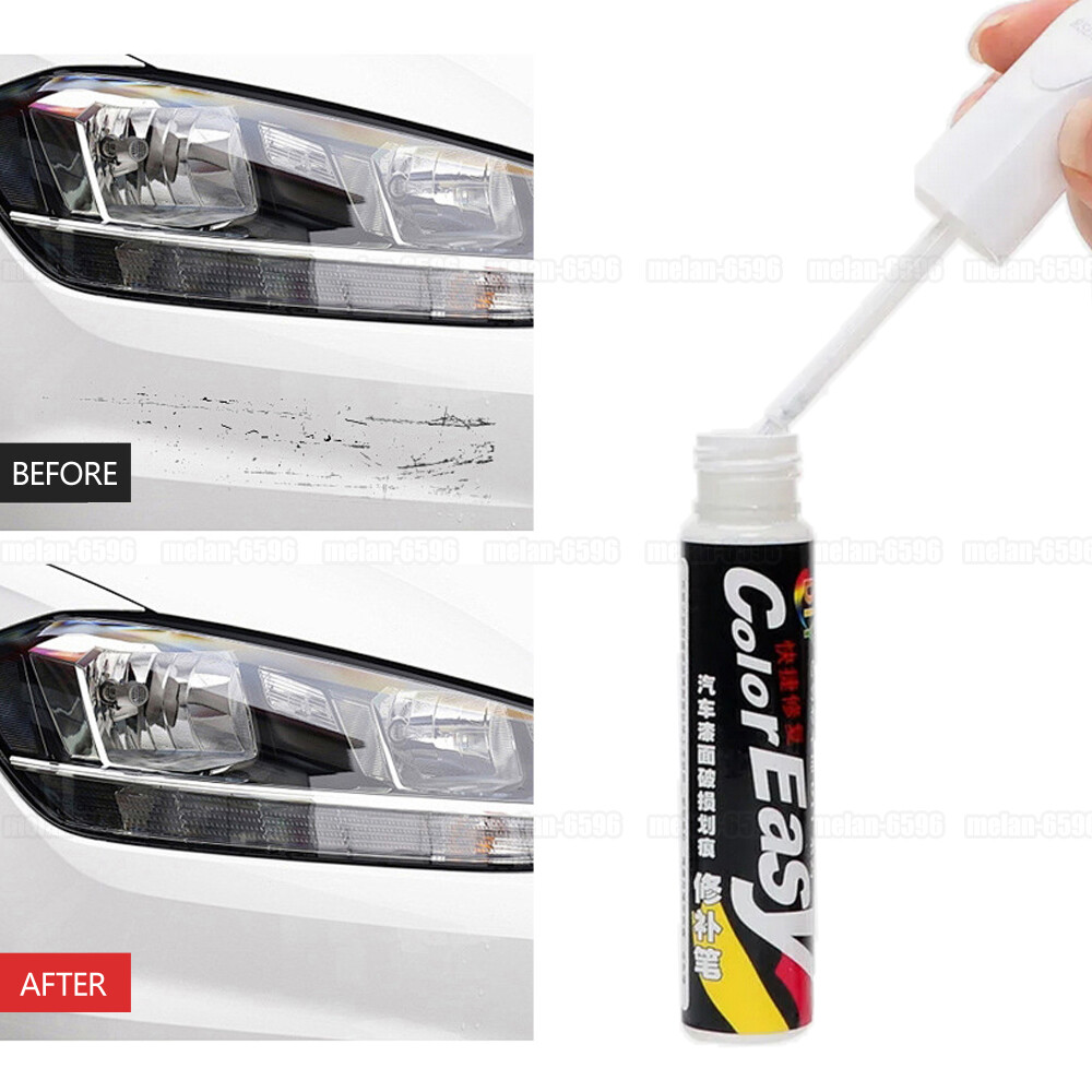 [White] DIY Car Clear Scratch Remover Touch Up Pen Auto Paint Repair Accessories