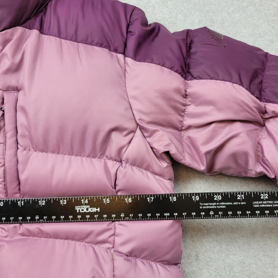 Chaqueta acolchada EMS para mujer talla XS púrpura Eastern Mountain Sports plumón de ganso Foto 2 de 4