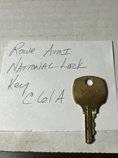 Original C61A Rowe/AMI Jukebox Key
