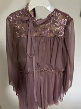 Wish Come True Dance Costume, child Large with Headband, Ballet Jazz