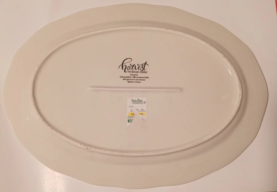 Plato para servir American Atelier (beige) Foto 3 de 3