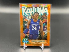 2022-23 Bowman University Chrome Chris Livingston Big Kahuna Orange /25 TTC1688