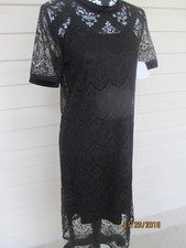 NWT Free Press black lace dress cocktail