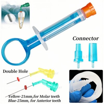 Dental Endo  Irrigator Irrigation Tips Delivery Flushing  Tip 30GA