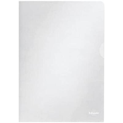 100 Esselte Sichthüllen Standard Plus 54850 Din A5 Transparent Genarbt 0,12 Mm