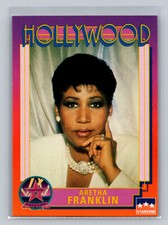 1991 Starline Aretha Franklin Hollywood Walk Of Fame Trading Card 125