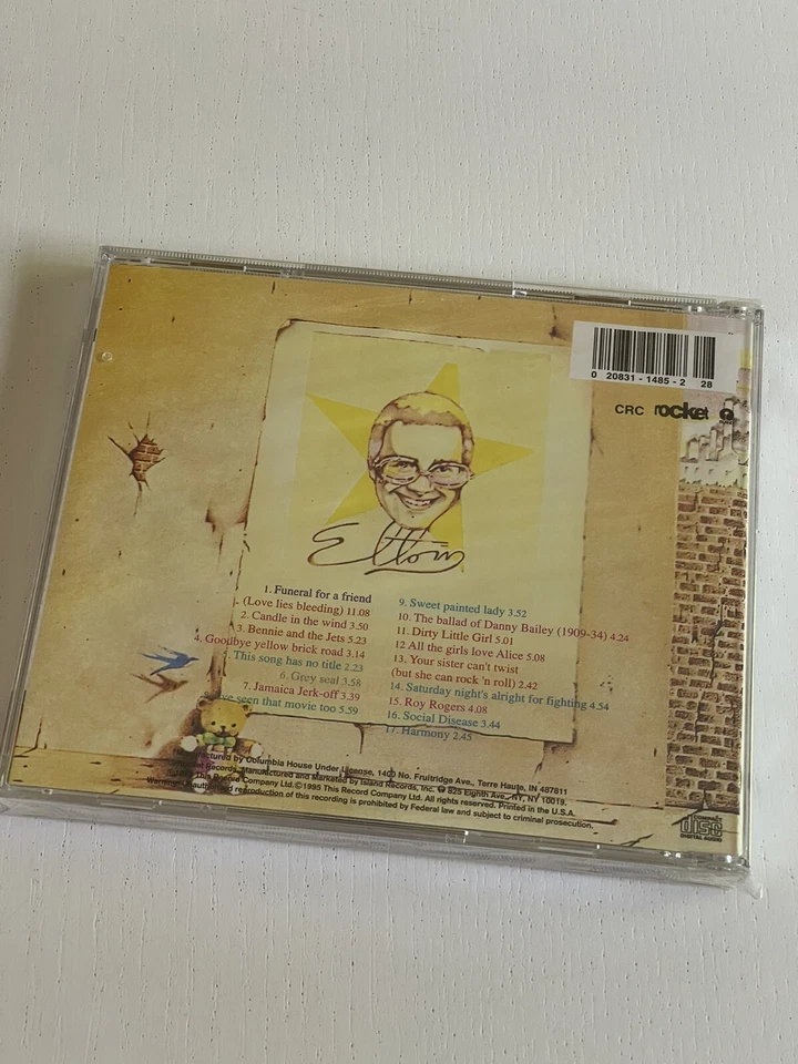 Elton John Goodbye Yellow Brick Road CD 1995 Columbia - Image 2 of 4