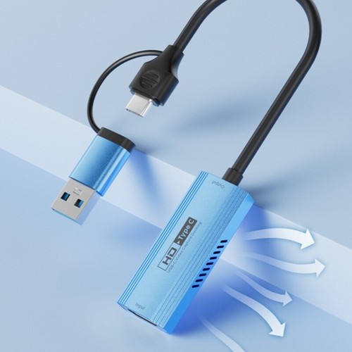 1080P 4K30Hz Video Capture Adapter Lightweighted Support 1080P Resolution PD100W - Afbeelding 3 van 8