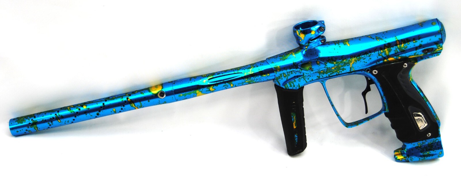 Used Smart Parts Shocker RSX Electronic Paintball Marker Teal/Gold