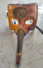 Maschera Veneziana per carnevale DECORATA A MANO Pezzo UNICO