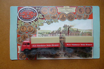 Modell Lkw Mercedes Benz Oldtimer Beer Truck Bierlastwagen Culmbacher Bier Ebay