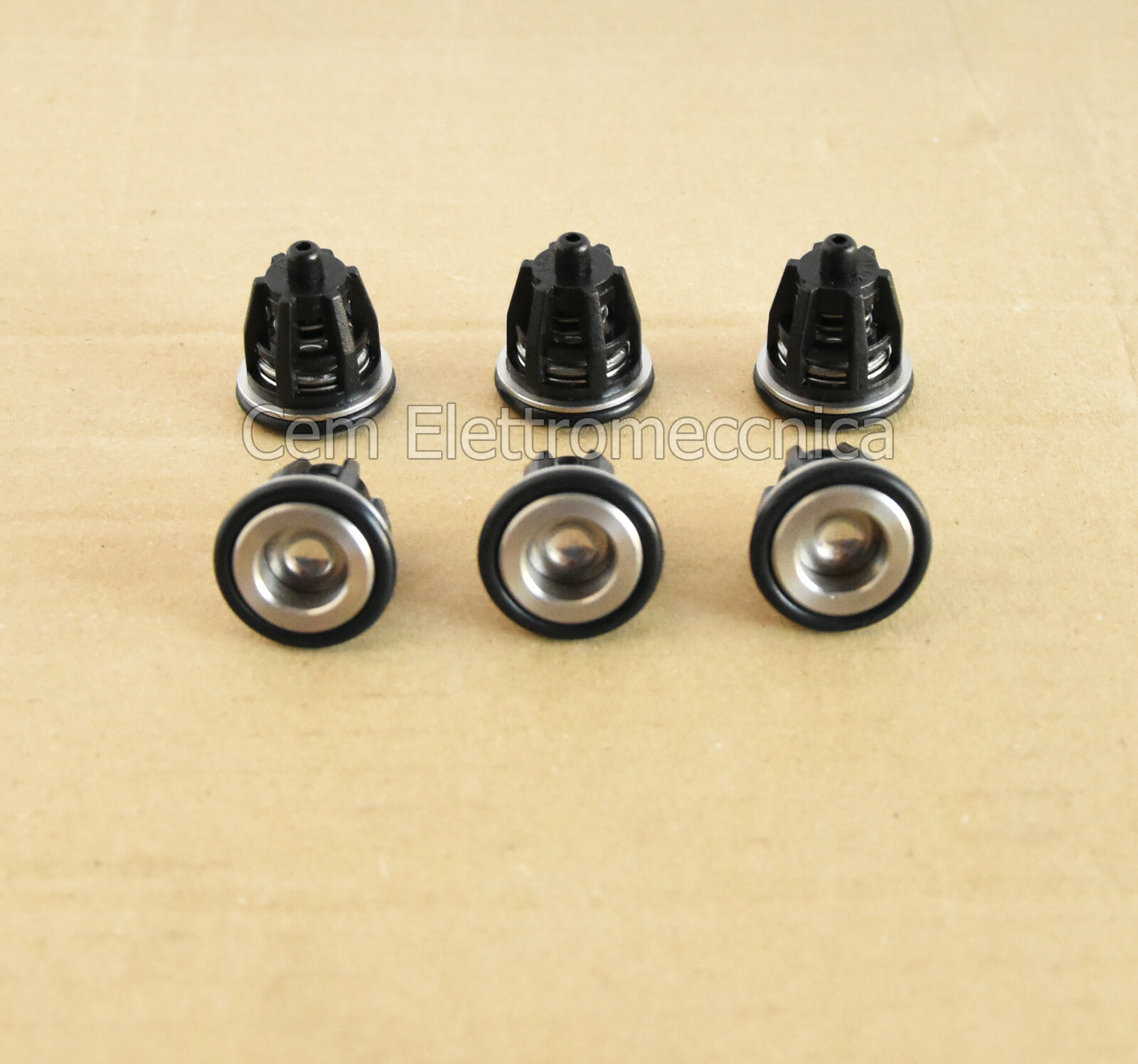 Kit 6 Valvole + O-Ring Interpump FLASH F.124 - Ricambi Pompa Alta Pressione