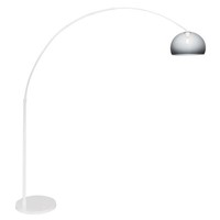 Stehlampe Bogenleuchte Standlampe Leselampe Wohnzimmerleuchte Grau H 210 Cm