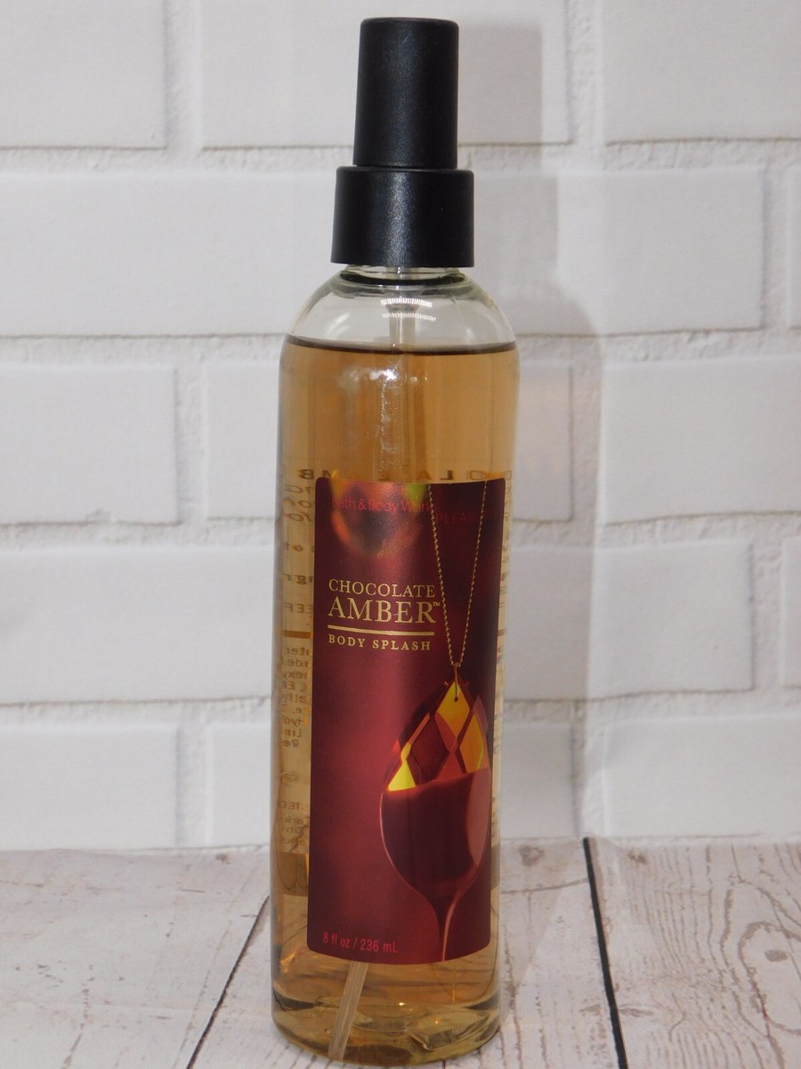 Body Works Amber Scented Perfume BATH BODY WORKS Chocolate Amber