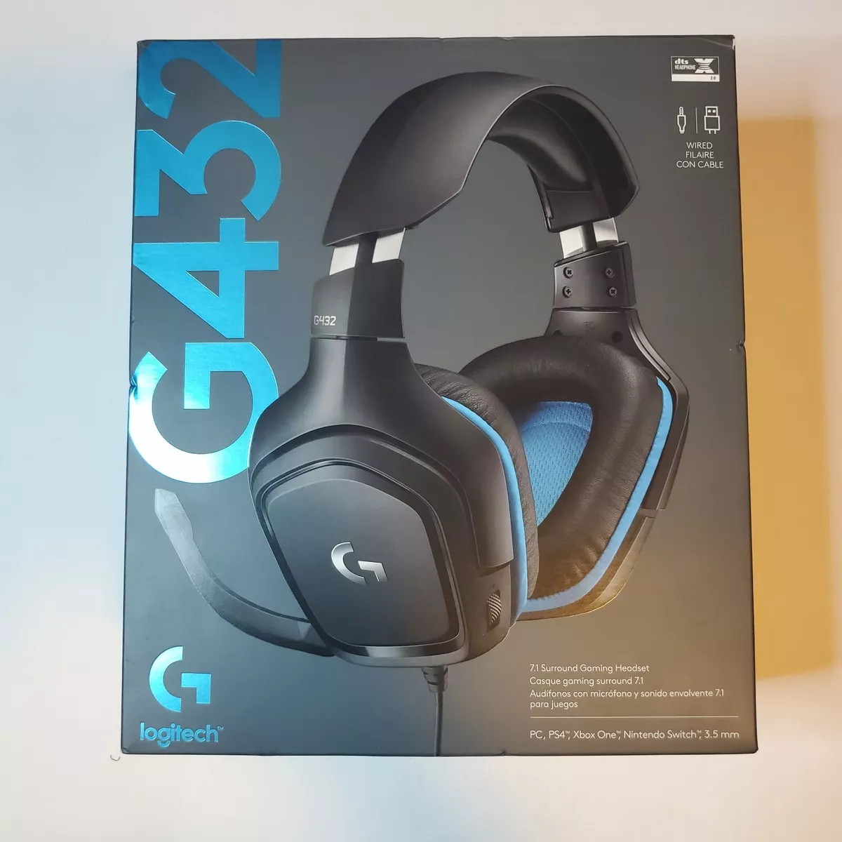 Auricular Gaming LOGITECH G432 7.1