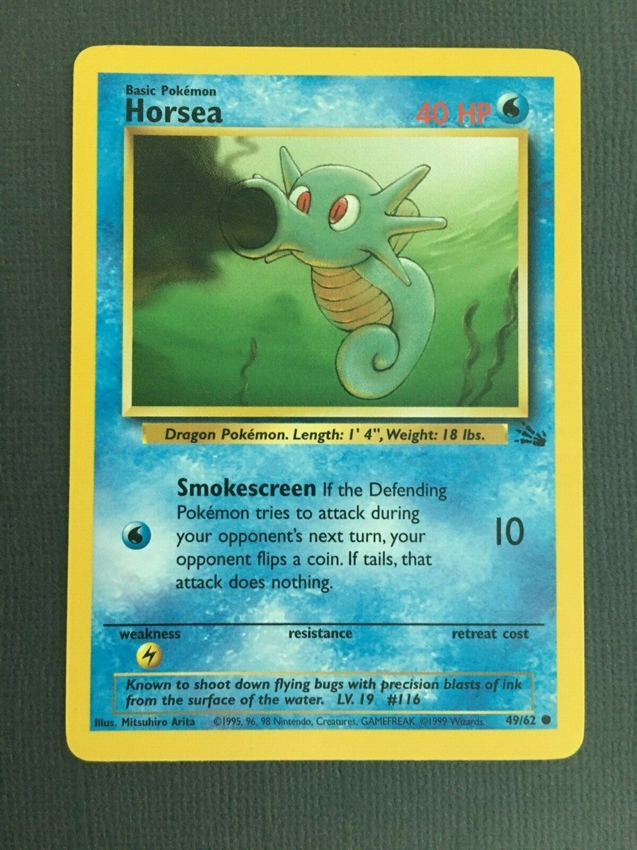 1995 seadra pokemon card Amazon.com: Pokemon Card - PreRelease Promo #9/132 main image 0