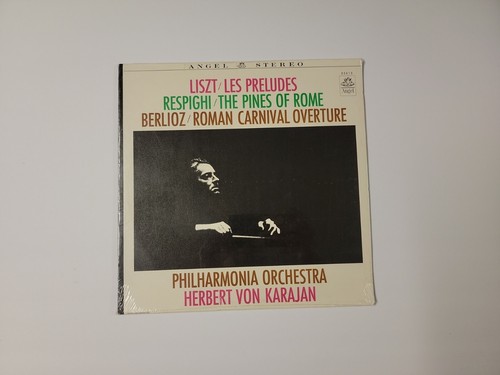 Liszt Les Preludes Karajan Philharmonia Orchestra Angel 35613 LP New Sealed