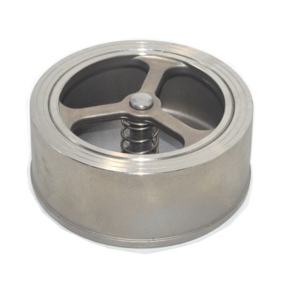 DN15 - DN200 Wafer Check Valve Silica Sol Process Lifting type One Way Valve