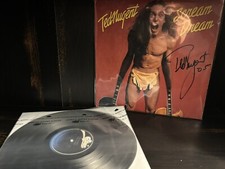 Autographed Ted Nugent Scream Dream Vinyl Very Good Condition Fast Ship