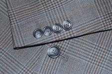 New Jos. A. Bank Plaid Check Blazer Mens Sport Jacket Coat Size 46-R