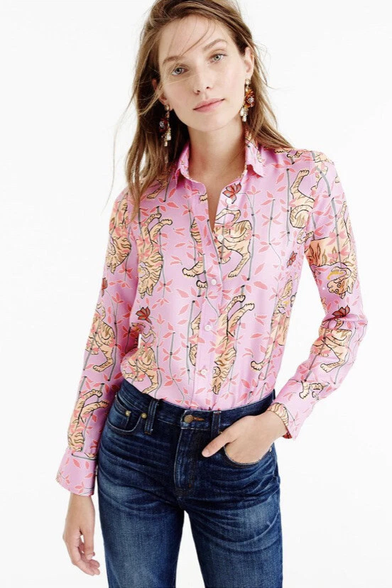J crew cheap tiger dress