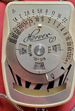 Horvex 2 Metrawatt AG Vintage 1950's Hand Held Lightmeter