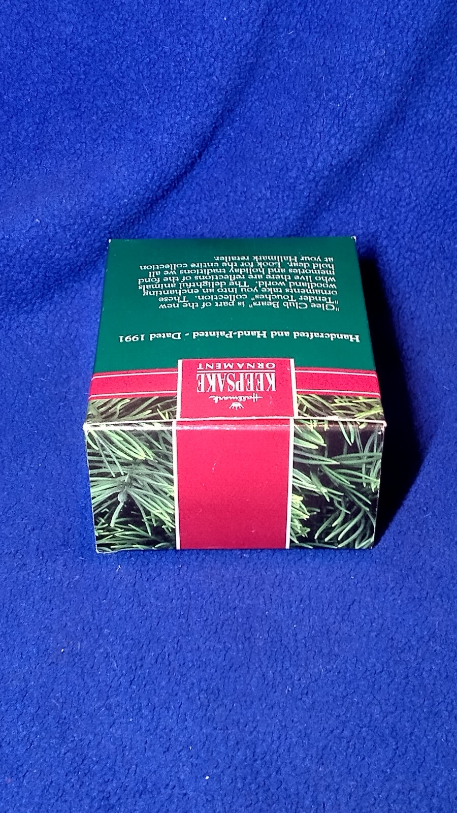 Hallmark 1991 Glee Club Bears Keepsake Ornament Tender Touches