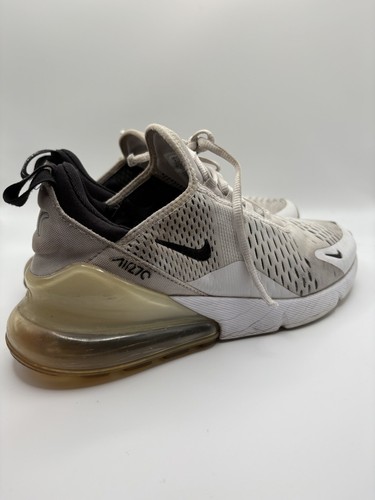 Nike Air Max 270 Sneaker Running Shoe White/Black AH6789-100 Womens Size 9 - Picture 4 of 13