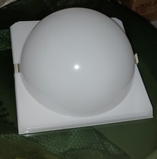 GUZZINI STYLE VINTAGE PERSPEX CEILING 1970. INUSED