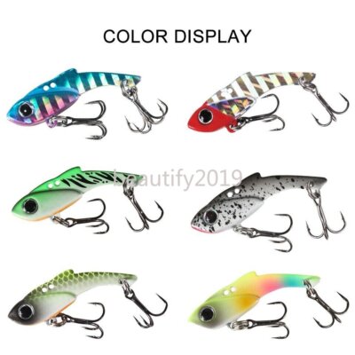 7PCS Blade Metal VIB Fishing Lures Wobbler Vibration Baits Trout Bass Pike Perch | eBay 7PCS Blade Metal VIB Fishing Lures Wobbler Vibration Baits Trout Bass Pike Perch | eBay
