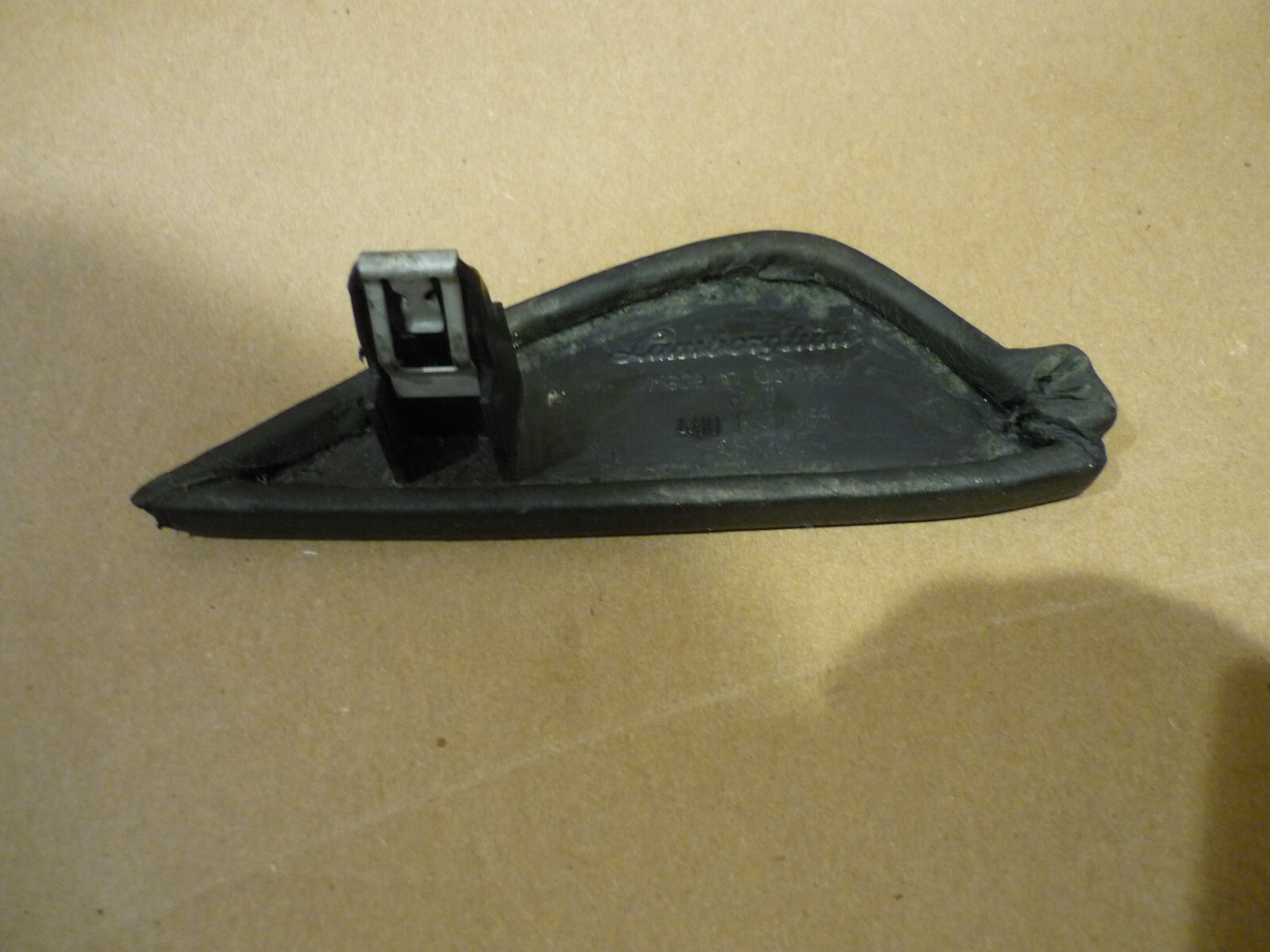 Lamborghini Gallardo - LH Dash End Trim -Black -P/N 400857085