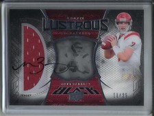 Matt Barkley 2013 UD Black Autograph Game Used Jersey Rookie #11/25