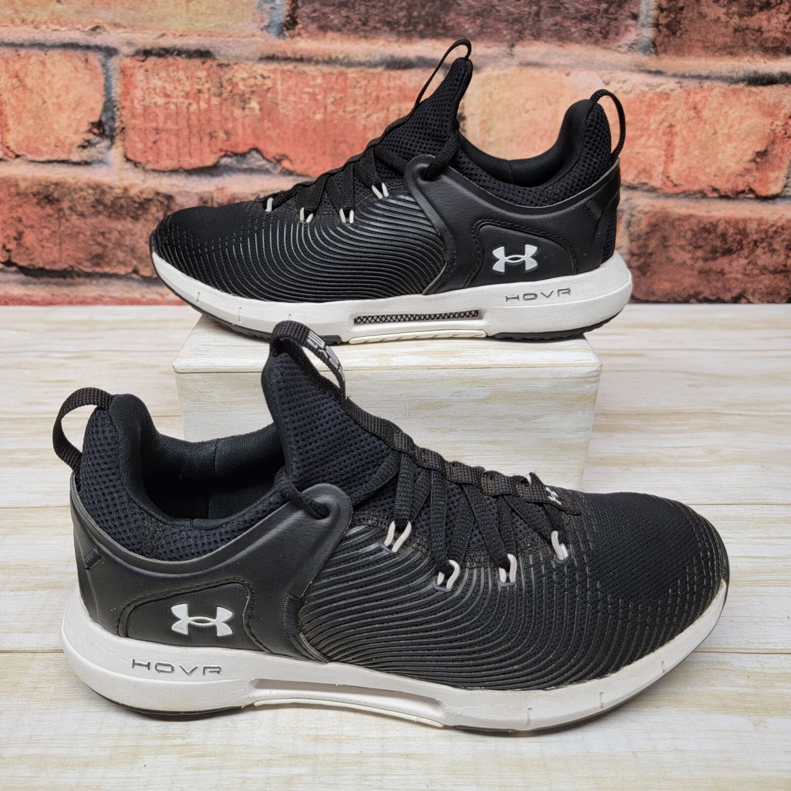 UA Under Armour Womens HOVR Rise Size Black Running Training