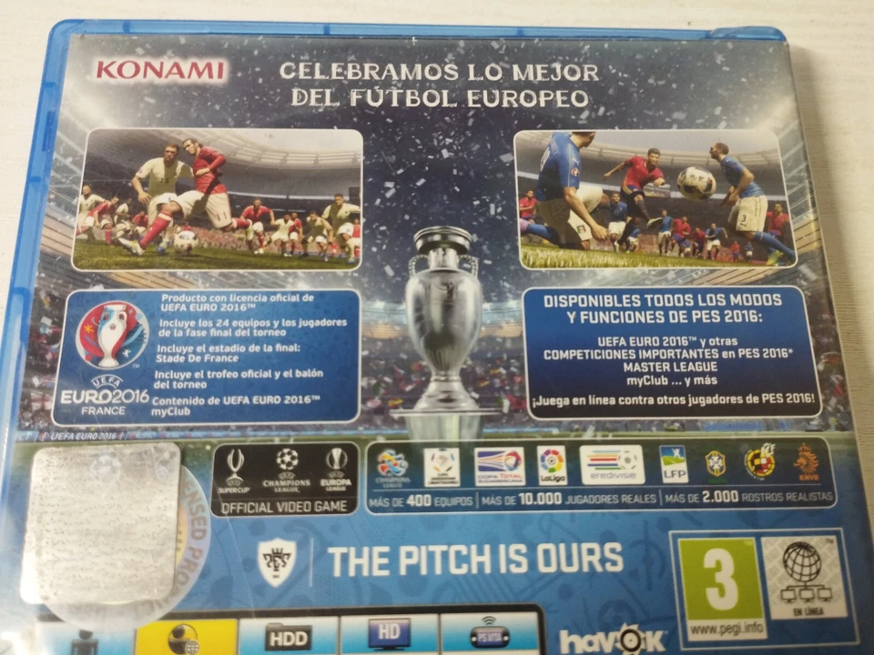 PES UEFA Euro France 2016 PS4 (SP) [PO44159], foto 4 de 5