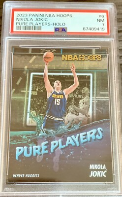 2023-24 Panini NBA Hoops - Pure Players Nikola Jokić #6 Holo for
