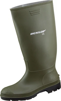 ABVERKAUF Dunlop Pricemastor preiswerter PVC Stiefel oliv für Beruf + Freizeit