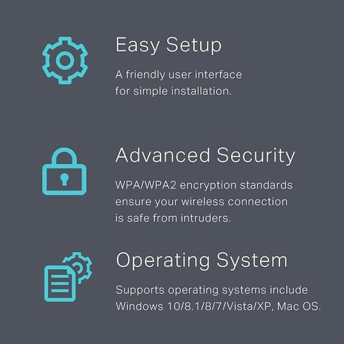 TP-Link 150 Mbps Wireless Nano USB Adapter, 2.4 GHz, Wi-Fi Dongle for Windows11 - 第 14/14 張圖片