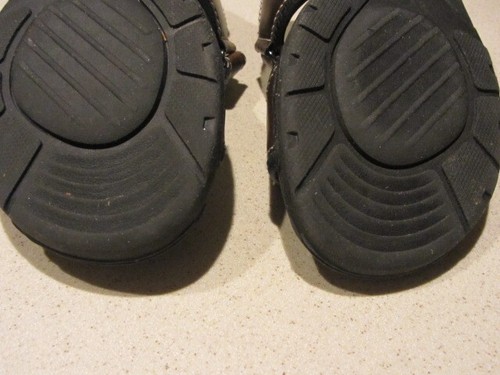 EUC Boys Size 2M Arizona Jean Co Sandals Brown Hook & Loop 012-1314 Excellent - Picture 10 of 13