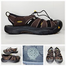 KEEN Newport H2 Mens Size 10 Waterproof Hiking Sandals DR 1208 Brown