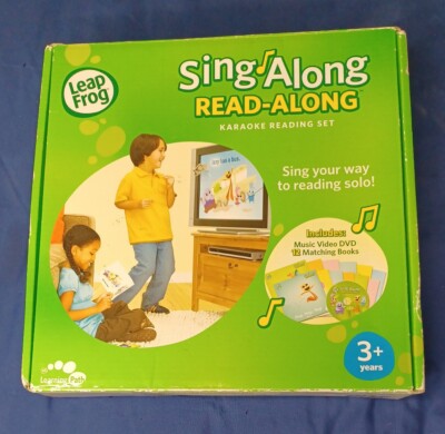 Leap Frog Sing Along Read-along Karaoke Reading Set DVD With Leap Frog Sing Along Read-along Karaoke Reading Set DVD With