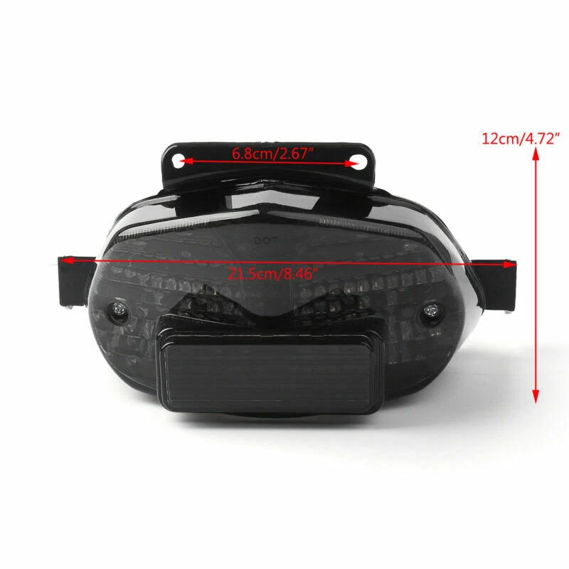 Integrated LED Tail Light Turn Signals For Suzuki GSXR600 GSX-R 750 2000-2003 - Image 2 of 4