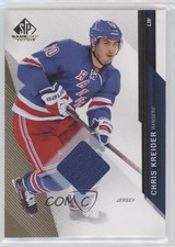 2014-15 SP Game Used Gold Jerseys Chris Kreider #62 xp6