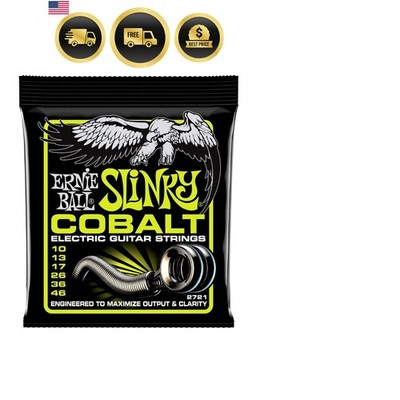 Regular Slinky Cobalt Electric Guitar Strings, 10-46 Gauge P02721