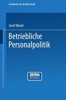 Josef Mand | Betriebliche Personalpolitik | Taschenbuch | Deutsch | 147 S.