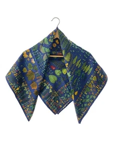 Foulard GUCCI soie marine femme occasion