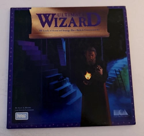 Vintage 1986 ULTIMATE WIZARD EA Commodore 64 GAME CASE & INSERTS ONLY VG+