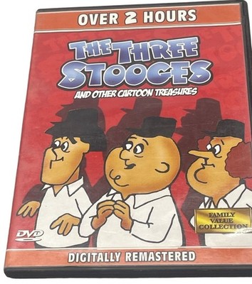 The three stooges DVD 2 hours Digitally remastered family value 1 READ