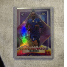 Topps 2025 Chrome Wonderkids Tyrique George #WK-14 Chelsea UEFA Champions League