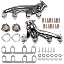 FOR 330/360/390-428 FORD BIG BLOCK FE STAINLESS SHORTY HEADER EXHAUST MANIFOLD